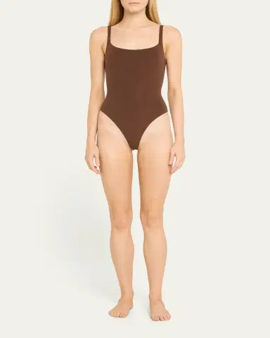 SKIMS Fits Everybody Square-Neck Bodysuit | Thumbnail 2 SKIMS Fits Everybody Square-Neck Bodysuit | Thumbnail 2