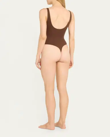 SKIMS Fits Everybody Square-Neck Bodysuit | Thumbnail 3 SKIMS Fits Everybody Square-Neck Bodysuit | Thumbnail 3