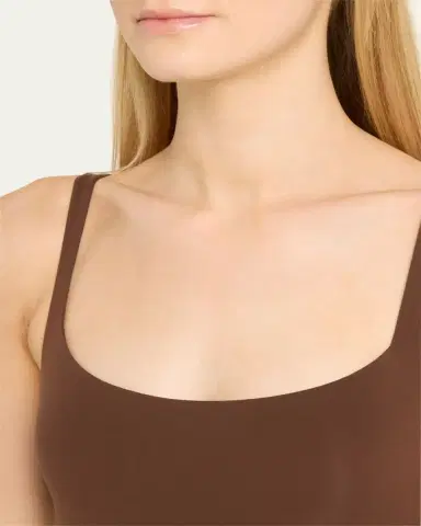 SKIMS Fits Everybody Square-Neck Bodysuit | Thumbnail 4 SKIMS Fits Everybody Square-Neck Bodysuit | Thumbnail 4