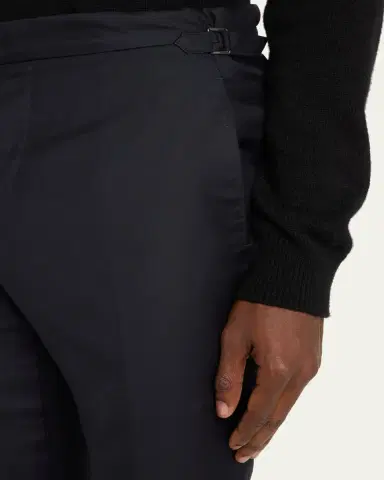 Tom Ford Men's O'Connor Master Twill Trousers | Thumbnail 5 Tom Ford Men's O'Connor Master Twill Trousers | Thumbnail 5