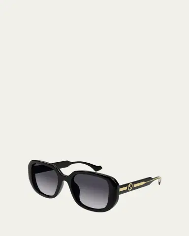 Gucci La Piscine Plastic Square Sunglasses | Thumbnail 2 Gucci La Piscine Plastic Square Sunglasses | Thumbnail 2