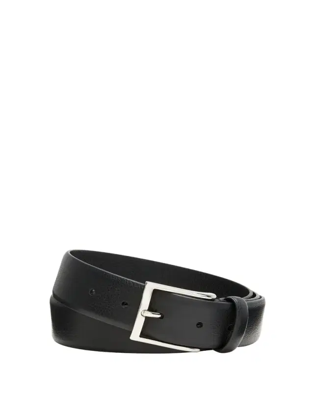 Men's Galuchat Grained Leather Belt, 35mm Men's Galuchat Grained Leather Belt, 35mm