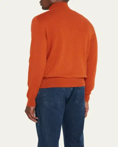 Massimo Alba Men's Cashmere Half-Zip Sweater | Thumbnail 11 Massimo Alba Men's Cashmere Half-Zip Sweater | Thumbnail 11