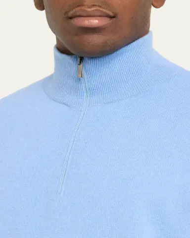 Massimo Alba Men's Cashmere Half-Zip Sweater | Thumbnail 9 Massimo Alba Men's Cashmere Half-Zip Sweater | Thumbnail 9