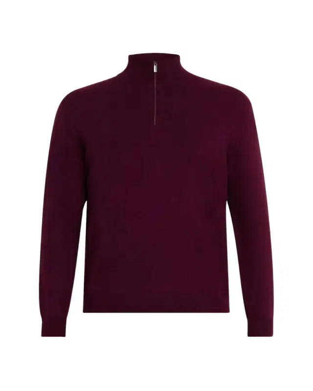 Men's Cashmere Half-Zip Sweater Men's Cashmere Half-Zip Sweater