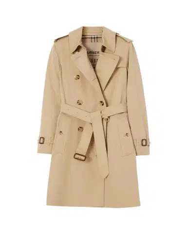 Burberry Kensington Organic Belted Double-Breasted Trench Coat | Thumbnail 1 Burberry Kensington Organic Belted Double-Breasted Trench Coat | Thumbnail 1