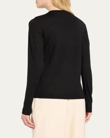 Ralph Lauren Collection Cashmere Crewneck Sweater | Thumbnail 3 Ralph Lauren Collection Cashmere Crewneck Sweater | Thumbnail 3