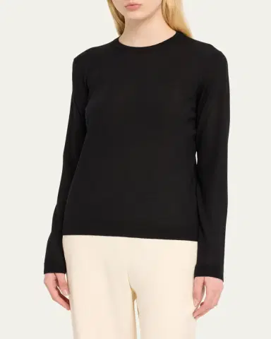 Ralph Lauren Collection Cashmere Crewneck Sweater | Thumbnail 4 Ralph Lauren Collection Cashmere Crewneck Sweater | Thumbnail 4