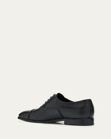 Ferragamo Men's Boston Brogue Leather Cap-Toe Oxfords | Thumbnail 4 Ferragamo Men's Boston Brogue Leather Cap-Toe Oxfords | Thumbnail 4