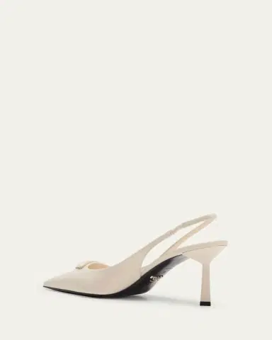 Prada Vernice Leather Slingback Pumps | Thumbnail 4 Prada Vernice Leather Slingback Pumps | Thumbnail 4