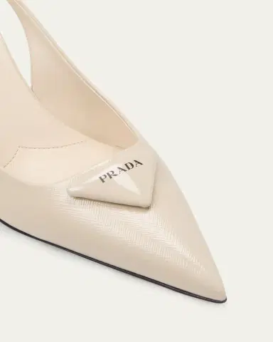 Prada Vernice Leather Slingback Pumps | Thumbnail 5 Prada Vernice Leather Slingback Pumps | Thumbnail 5