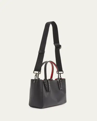 Christian Louboutin Cabata Soft East-West Mini Shoulder Bag in Grained Leather | Thumbnail 2 Christian Louboutin Cabata Soft East-West Mini Shoulder Bag in Grained Leather | Thumbnail 2