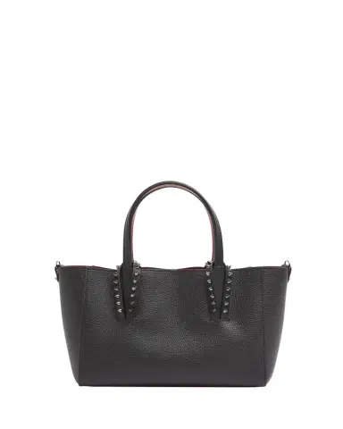Christian Louboutin Cabata Soft East-West Mini Shoulder Bag in Grained Leather | Thumbnail 1 Christian Louboutin Cabata Soft East-West Mini Shoulder Bag in Grained Leather | Thumbnail 1