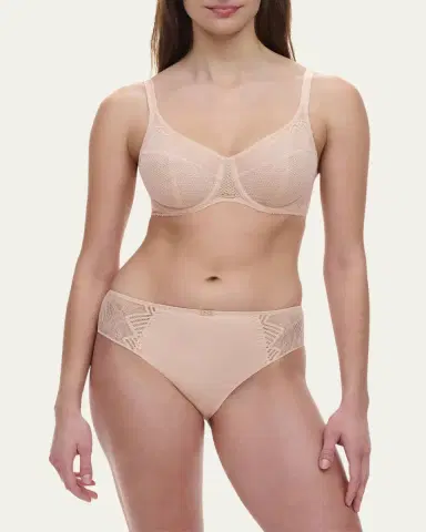 Chantelle Underwire Three-Part Lace Bra | Thumbnail 2 Chantelle Underwire Three-Part Lace Bra | Thumbnail 2
