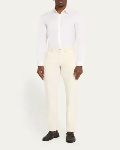 Brioni Men's Pinwale 5-Pocket Pants | Thumbnail 2 Brioni Men's Pinwale 5-Pocket Pants | Thumbnail 2