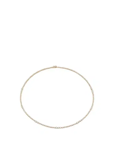 ONDYN Rainsun Tennis Necklace with Diamonds, 15"L | Thumbnail 1 ONDYN Rainsun Tennis Necklace with Diamonds, 15"L | Thumbnail 1