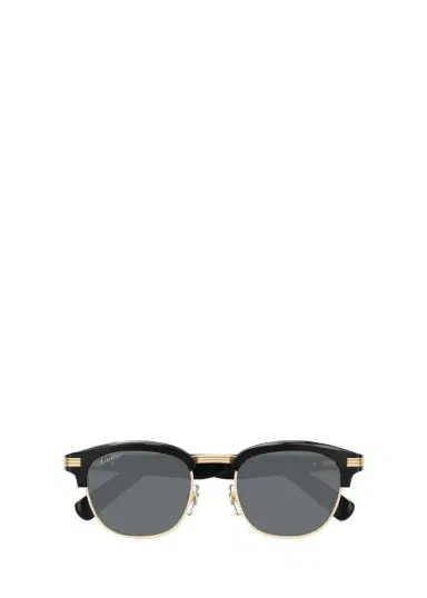 Cartier Men's Round Two-Tone Sunglasses | Thumbnail 3 Cartier Men's Round Two-Tone Sunglasses | Thumbnail 3