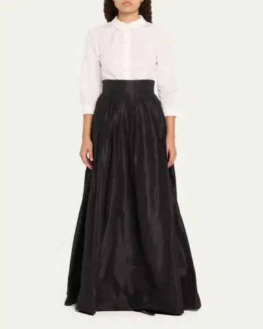 Carolina Herrera Pleated Silk Ball Skirt | Thumbnail 2 Carolina Herrera Pleated Silk Ball Skirt | Thumbnail 2