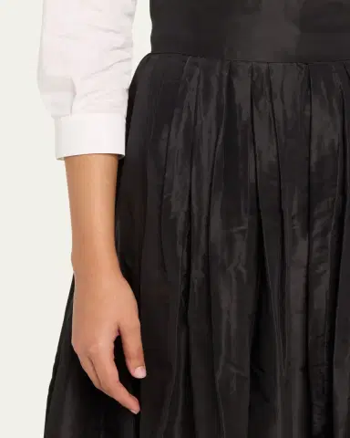 Carolina Herrera Pleated Silk Ball Skirt | Thumbnail 5 Carolina Herrera Pleated Silk Ball Skirt | Thumbnail 5