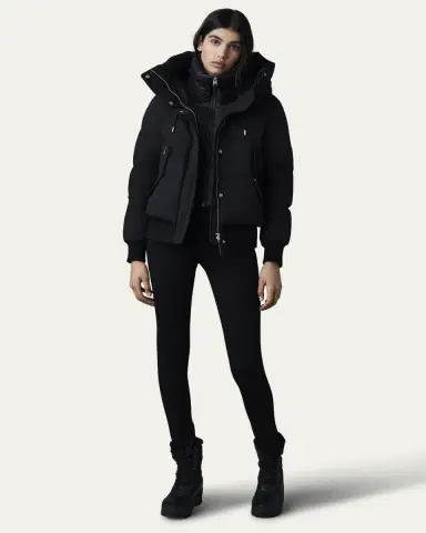 Mackage Nefi Nordic Tech Down Jacket with Hood | Thumbnail 2 Mackage Nefi Nordic Tech Down Jacket with Hood | Thumbnail 2