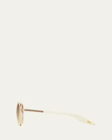 Barton Perreira Cani Titanium Aviator Sunglasses | Thumbnail 3 Barton Perreira Cani Titanium Aviator Sunglasses | Thumbnail 3