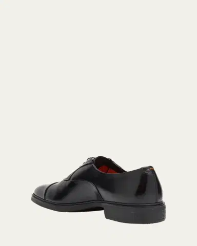 Santoni Men's Easy Leather Cap-Toe Oxfords | Thumbnail 3 Santoni Men's Easy Leather Cap-Toe Oxfords | Thumbnail 3