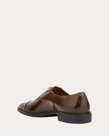 Santoni Men's Easy Leather Cap-Toe Oxfords | Thumbnail 6 Santoni Men's Easy Leather Cap-Toe Oxfords | Thumbnail 6