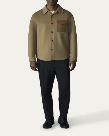 Mackage Men's Emmanuel Double-Face Wool Overshirt | Thumbnail 2 Mackage Men's Emmanuel Double-Face Wool Overshirt | Thumbnail 2
