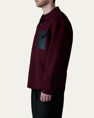 Mackage Men's Emmanuel Double-Face Wool Overshirt | Thumbnail 12 Mackage Men's Emmanuel Double-Face Wool Overshirt | Thumbnail 12