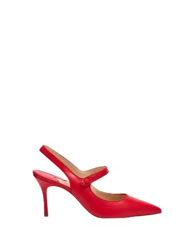 Manolo Blahnik Camparisli Leather Mary Jane Slingback Pumps | Thumbnail 1 Manolo Blahnik Camparisli Leather Mary Jane Slingback Pumps | Thumbnail 1