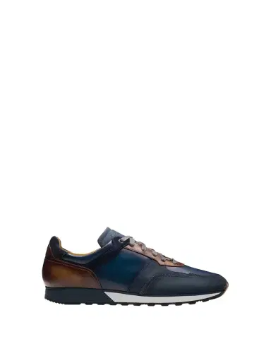 Magnanni Men's Arco Leather Runner Sneakers | Thumbnail 1 Magnanni Men's Arco Leather Runner Sneakers | Thumbnail 1