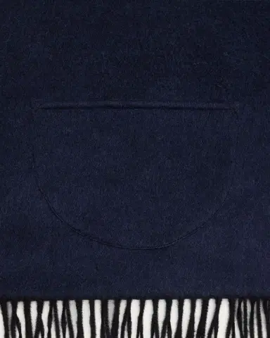 Alonpi Cashmere Fringe Trim Pocket Scarf | Thumbnail 4 Alonpi Cashmere Fringe Trim Pocket Scarf | Thumbnail 4