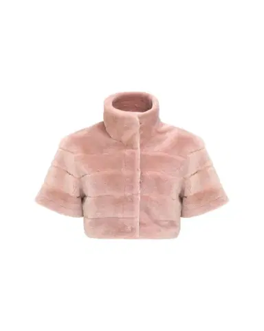 Gorski Reversible Shearling Lamb Bolero | Thumbnail 1 Gorski Reversible Shearling Lamb Bolero | Thumbnail 1