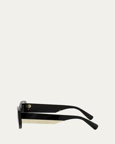 BVLGARI Roma Rectangle Sunglasses | Thumbnail 3 BVLGARI Roma Rectangle Sunglasses | Thumbnail 3