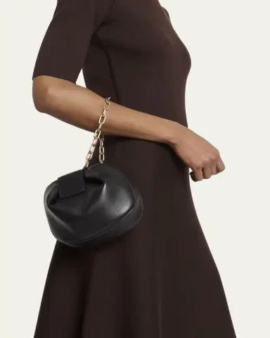 Gabriela Hearst Demi Lamb Leather Clutch Bag | Thumbnail 2 Gabriela Hearst Demi Lamb Leather Clutch Bag | Thumbnail 2