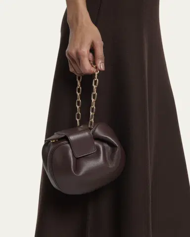 Gabriela Hearst Demi Lamb Leather Clutch Bag | Thumbnail 5 Gabriela Hearst Demi Lamb Leather Clutch Bag | Thumbnail 5
