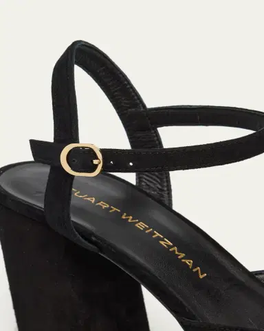 Stuart Weitzman Dayna II Suede Ankle-Strap Platform Sandals | Thumbnail 5 Stuart Weitzman Dayna II Suede Ankle-Strap Platform Sandals | Thumbnail 5