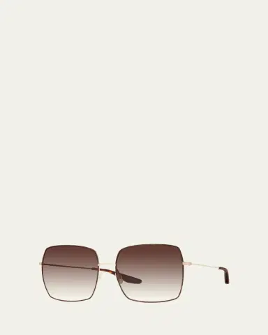 Barton Perreira Folasade Titanium Square Sunglasses | Thumbnail 2 Barton Perreira Folasade Titanium Square Sunglasses | Thumbnail 2