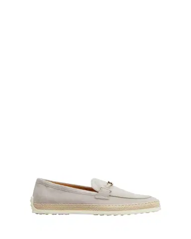 Tod's Gomma Suede T-Ring Espadrille Loafers | Thumbnail 1 Tod's Gomma Suede T-Ring Espadrille Loafers | Thumbnail 1