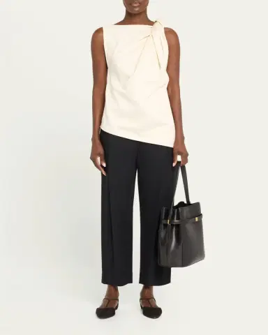 TOTEME Belted Napa Leather Bucket Bag | Thumbnail 3 TOTEME Belted Napa Leather Bucket Bag | Thumbnail 3