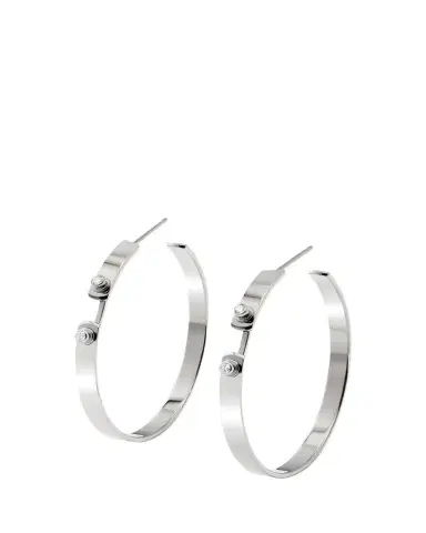 NOUVEL HERITAGE 18K Monday Morning Mood Hoop Earrings | Thumbnail 1 NOUVEL HERITAGE 18K Monday Morning Mood Hoop Earrings | Thumbnail 1