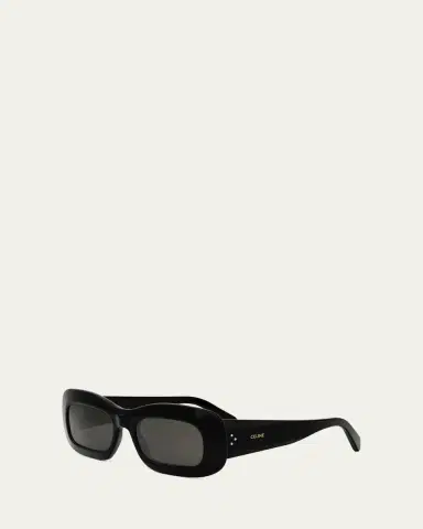 Celine Bold 3 Dots Acetate Rectangle Sunglasses | Thumbnail 2 Celine Bold 3 Dots Acetate Rectangle Sunglasses | Thumbnail 2