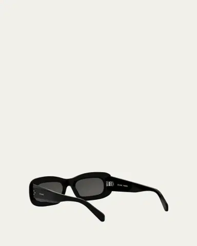 Celine Bold 3 Dots Acetate Rectangle Sunglasses | Thumbnail 4 Celine Bold 3 Dots Acetate Rectangle Sunglasses | Thumbnail 4