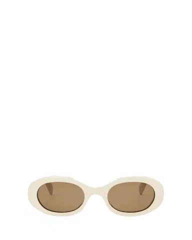 CELINE Triomphe Acetate Oval Sunglasses | Thumbnail 1 CELINE Triomphe Acetate Oval Sunglasses | Thumbnail 1