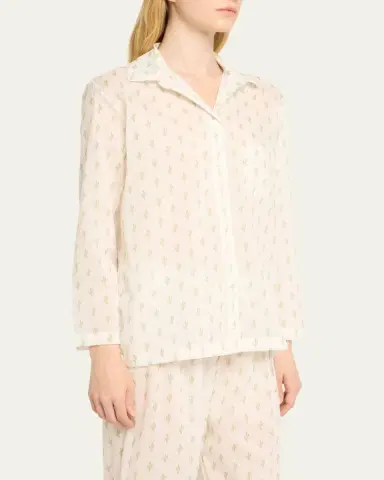 Pour Les Femmes Long Sleeve Pajama Set | Thumbnail 12 Pour Les Femmes Long Sleeve Pajama Set | Thumbnail 12