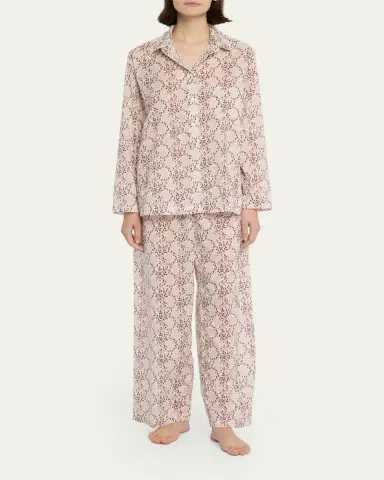 Pour Les Femmes Long Sleeve Pajama Set | Thumbnail 6 Pour Les Femmes Long Sleeve Pajama Set | Thumbnail 6
