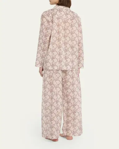 Pour Les Femmes Long Sleeve Pajama Set | Thumbnail 7 Pour Les Femmes Long Sleeve Pajama Set | Thumbnail 7