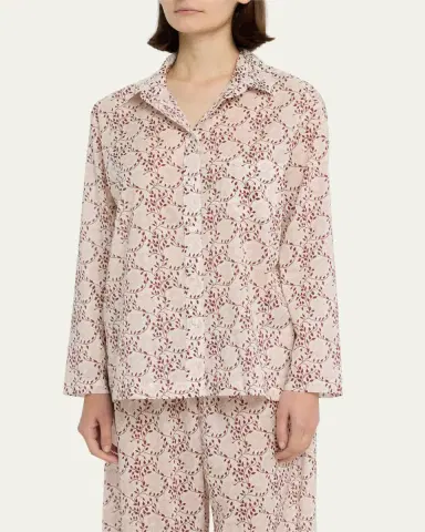 Pour Les Femmes Long Sleeve Pajama Set | Thumbnail 8 Pour Les Femmes Long Sleeve Pajama Set | Thumbnail 8