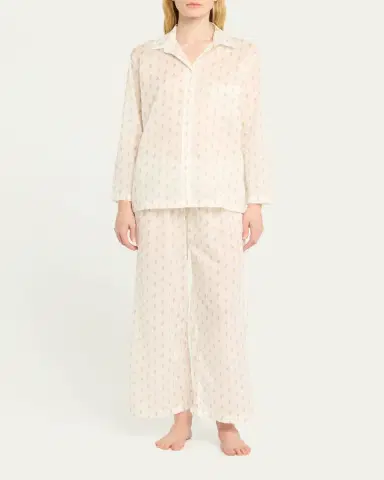 Pour Les Femmes Long Sleeve Pajama Set | Thumbnail 10 Pour Les Femmes Long Sleeve Pajama Set | Thumbnail 10