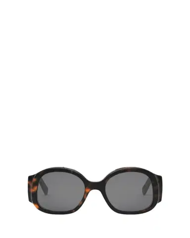 Celine Max Triomphe Round Acetate Sunglasses | Thumbnail 1 Celine Max Triomphe Round Acetate Sunglasses | Thumbnail 1
